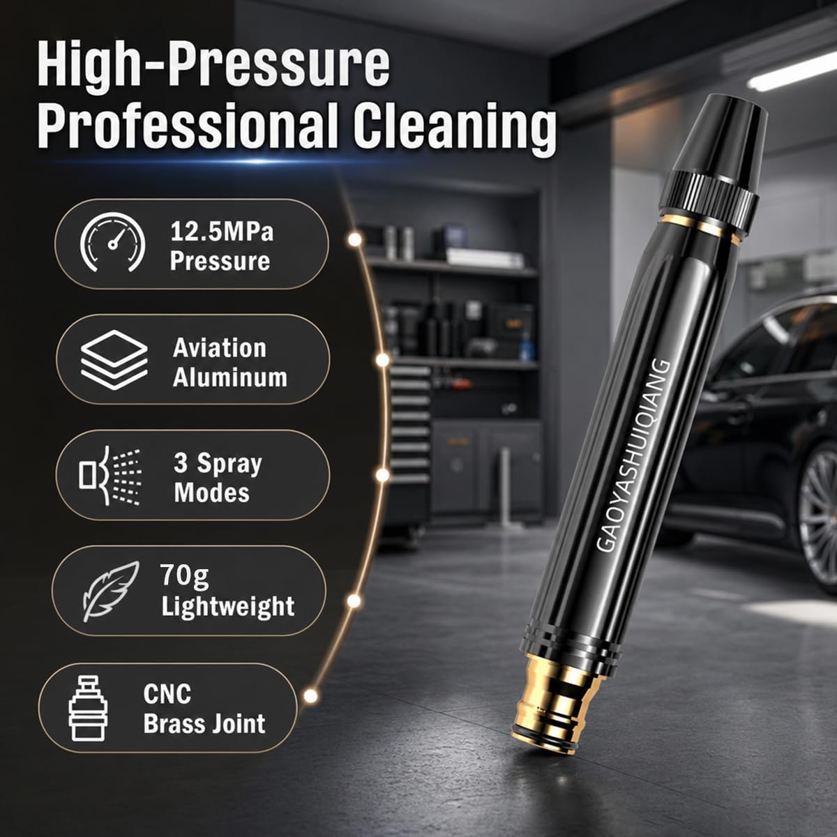 High-Pressure Hose Nozzle